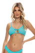 Luli Fama Pura Curiosidad Scoop Neck Cut Out Top